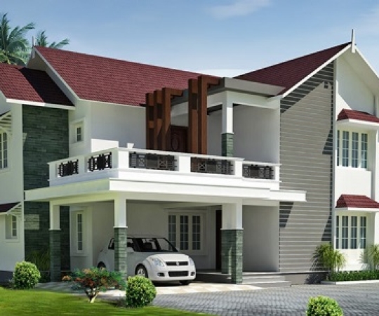 Mẫu thiết kế biệt thự tân cổ điển 2 tầng – 16