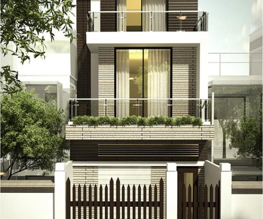 Mẫu thiết kế nhà phố 4 tầng hiện đại – 54