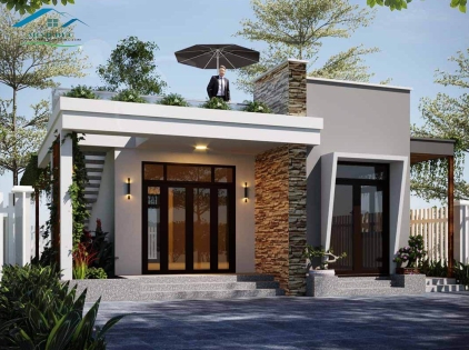 Mẫu Nhà Cấp 4 Chi Phí 400 Triệu Không Phát Sinh Chi Phí